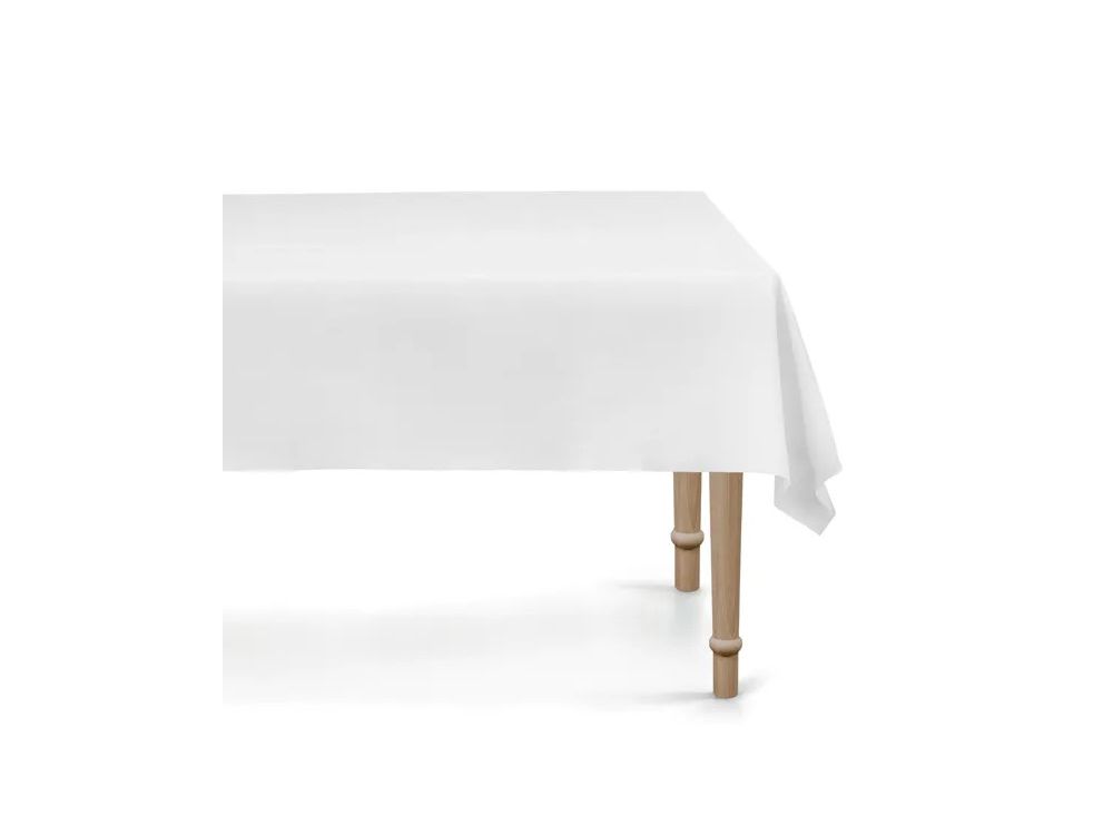 Tablecloth for a sweet table - PartyDeco - white 137 x 183 cm