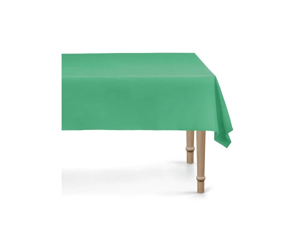 Obrus na słodki stół - PartyDeco - zielony 137 x 183 cm