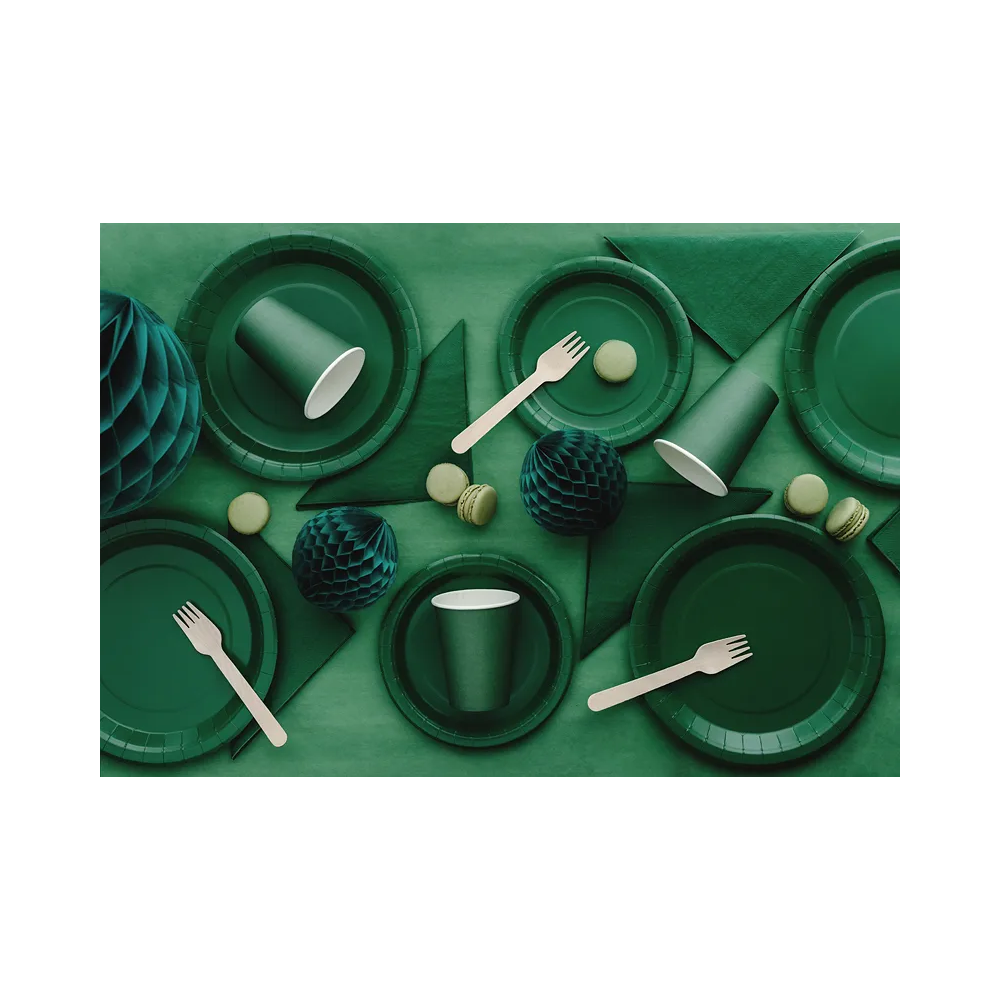 Tablecloth for a sweet table - PartyDeco - green 137 x 183 cm