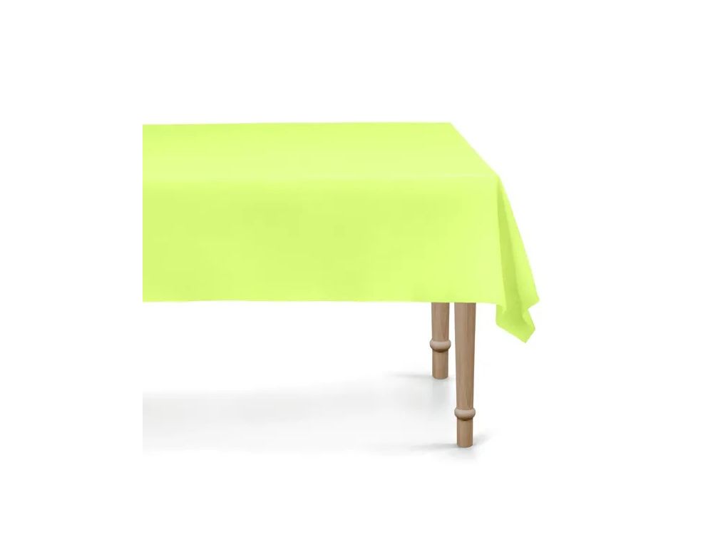 Obrus na słodki stół - PartyDeco - jasnozielony 137 x 183 cm