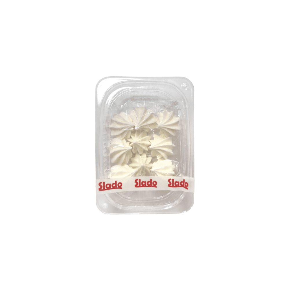 Sugar decorations for cake Mini Meringues - Slado - white 9 pcs