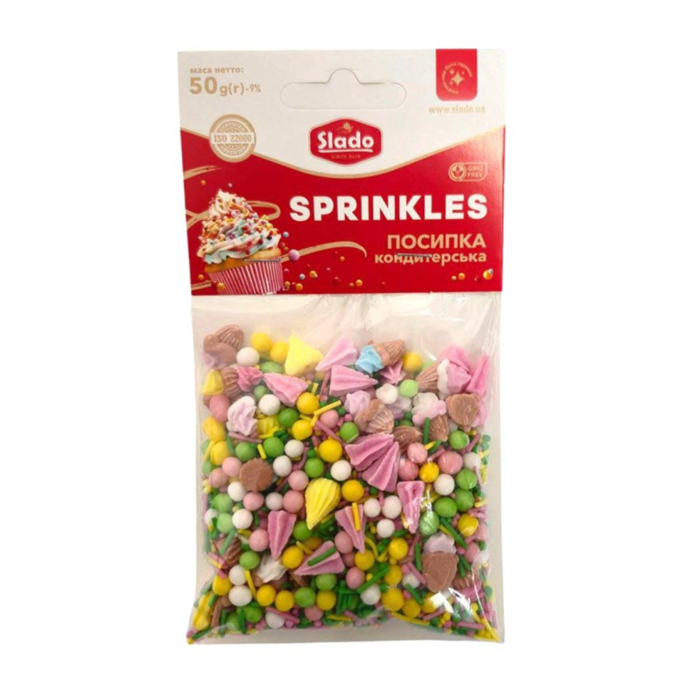 Dugar sprinkles Ice cream and cupcakes - Slado - mix 50 g