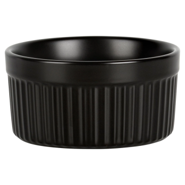Ceramic baking ramekins - Vilde - black 260 ml 2 pcs