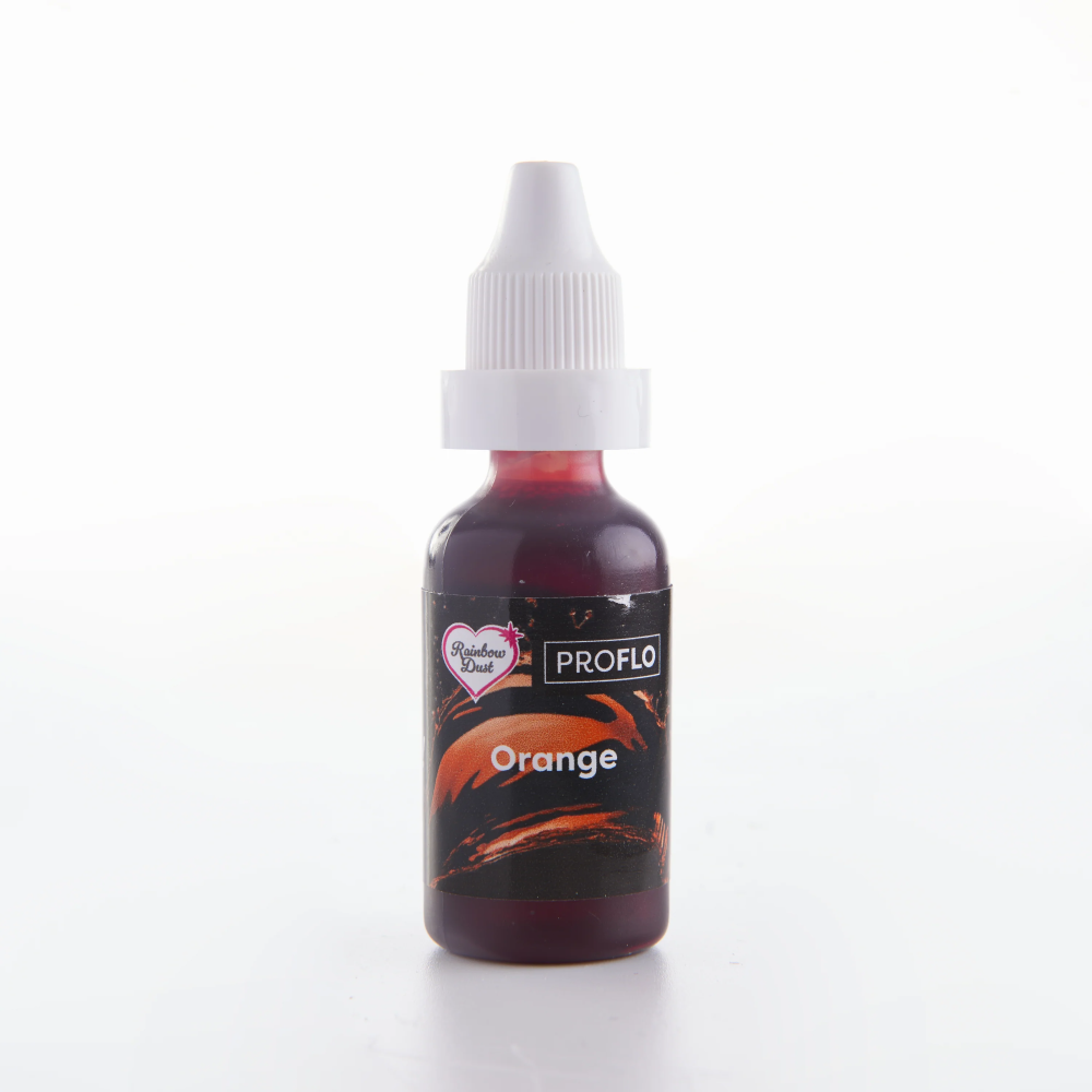 Liquid food colouring ProFlo - Rainbow Dust - Orange 19 g