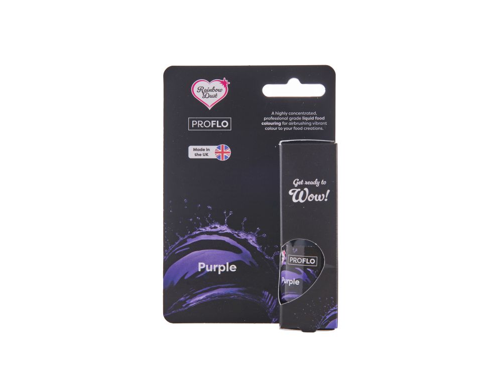 Barwnik spożywczy w płynie ProFlo - Rainbow Dust - Purple 19 g