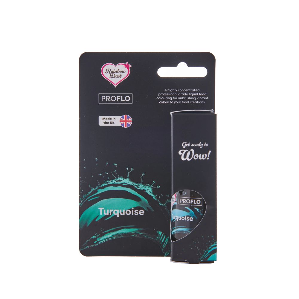 Liquid food colouring ProFlo - Rainbow Dust - Turquoise 19 g