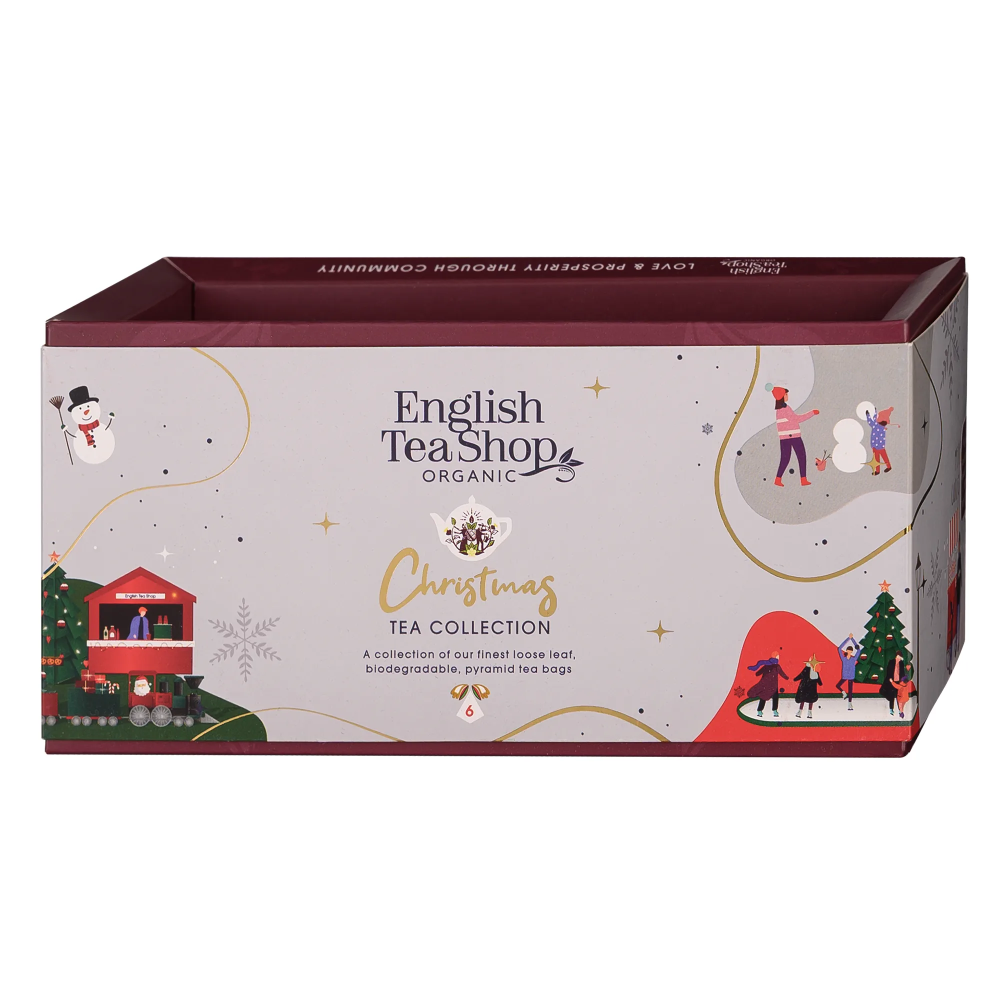 Christmas Tea Collection White Wonders - English Tea Shop - 6 pcs