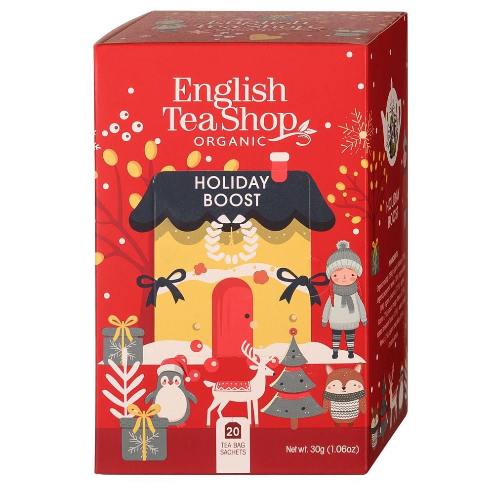 Herbata świąteczna Holiday Boost - English Tea Shop - 20 szt.