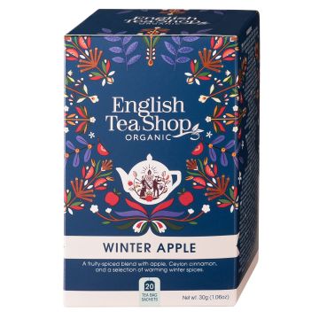 Herbatka ekologiczna Winter Apple - English Tea Shop - 20 szt.