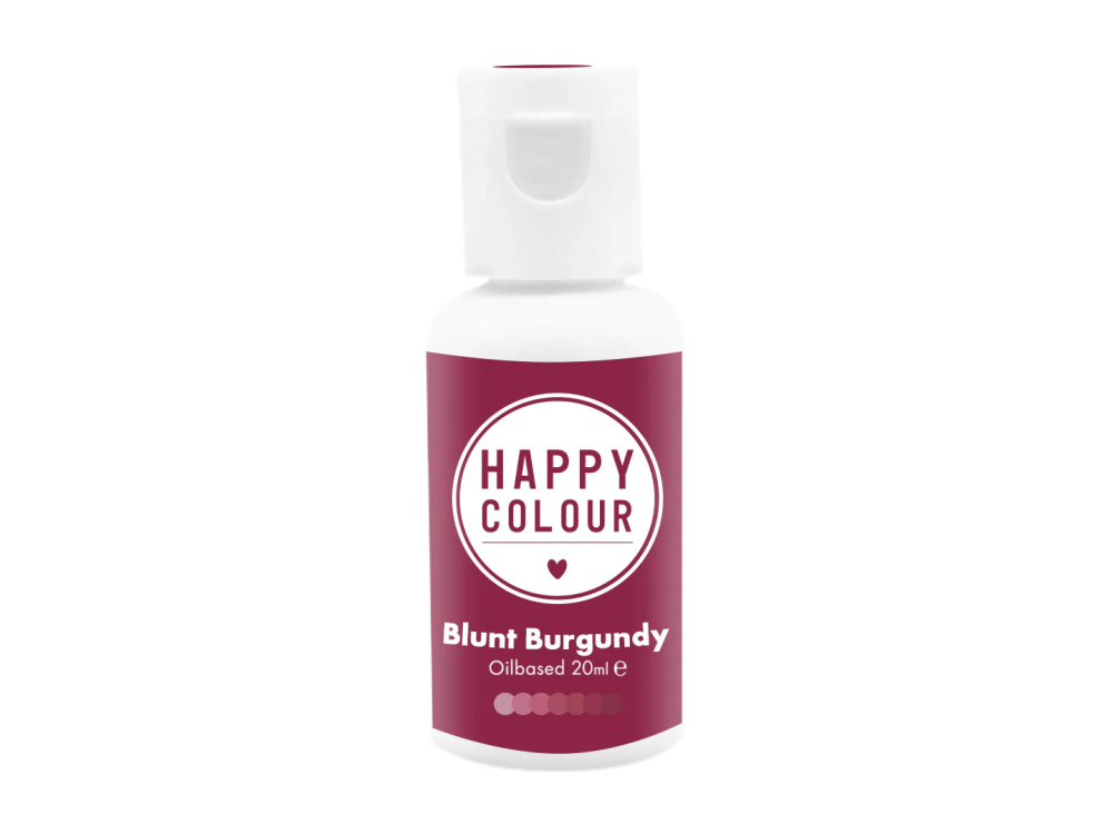 Oil based coloring - Happy Colour - Blunt Burgundy 20 ml