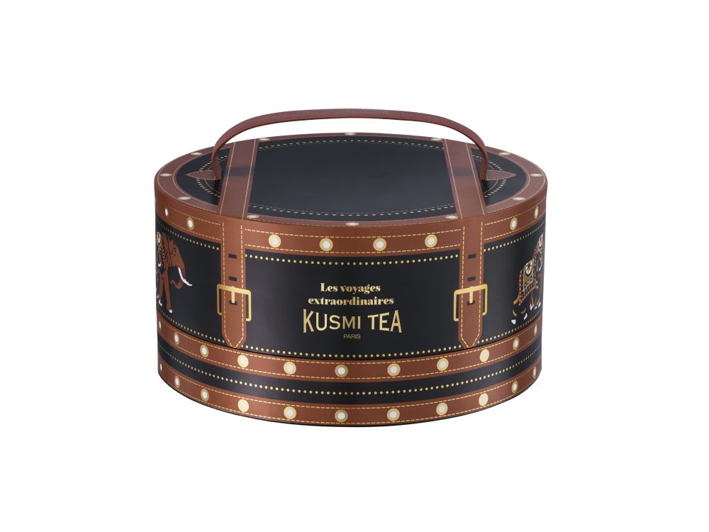 Zestaw herbat Kuferek Noël 2025 - Kusmi Tea - 48 szt.