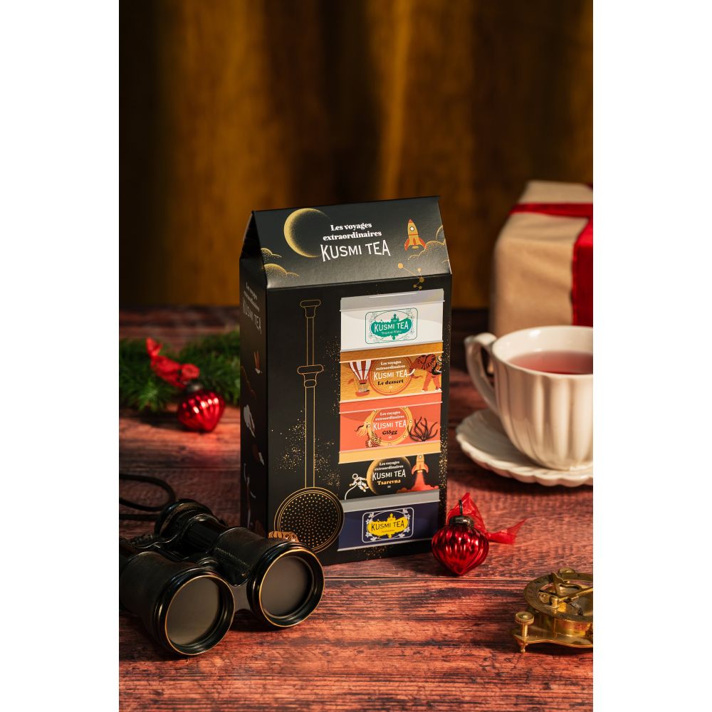 Tea gift box with infuser - Kusmi Tea - 101 g