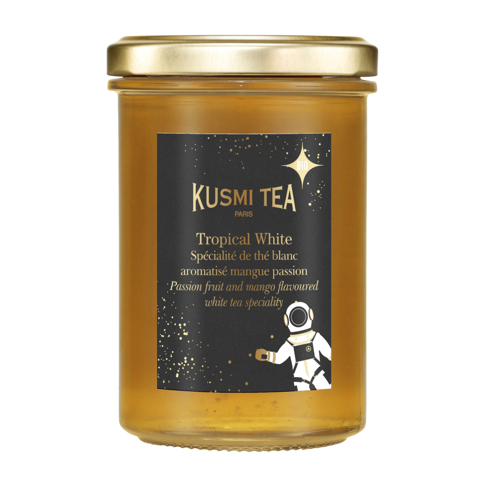Dżem herbaciany Tropical White Bio - Kusmi Tea - 250 g