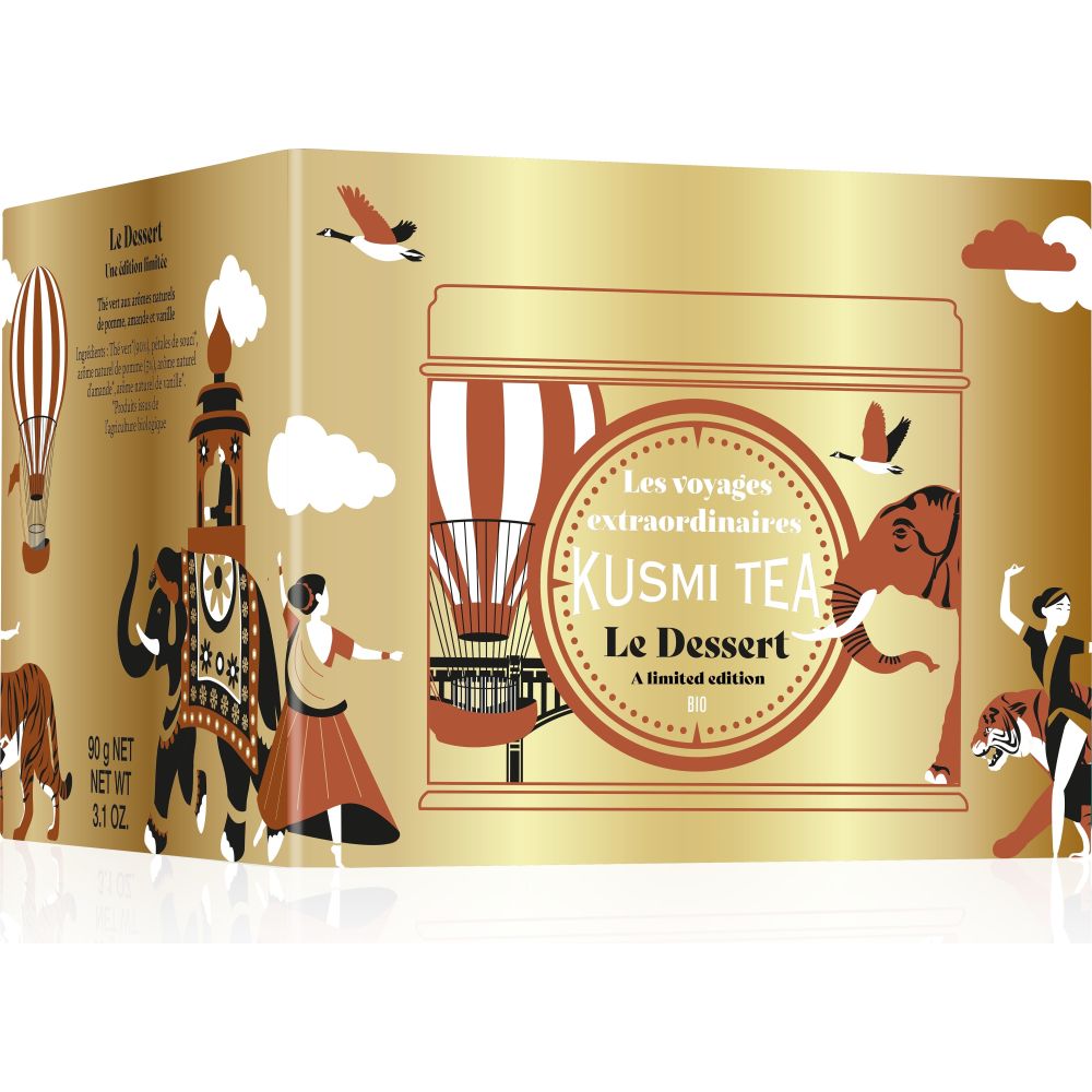 Herbata zielona Le Dessert Bio - Kusmi Tea - 90 g