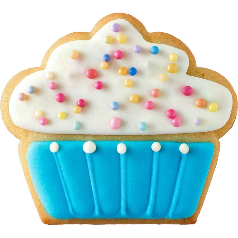Cupcake cookie cutter - Wilton - 7 cm