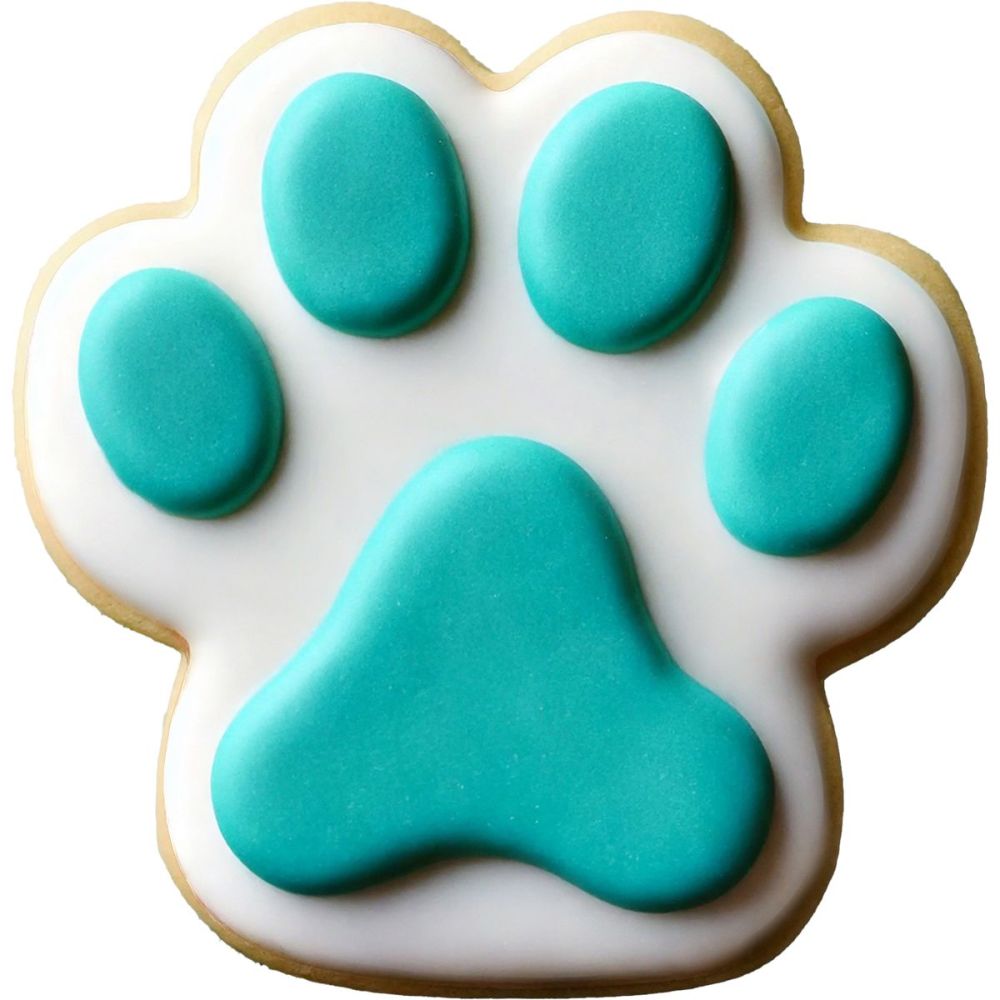 Dog paw cookie cutter - Wilton - 7 cm