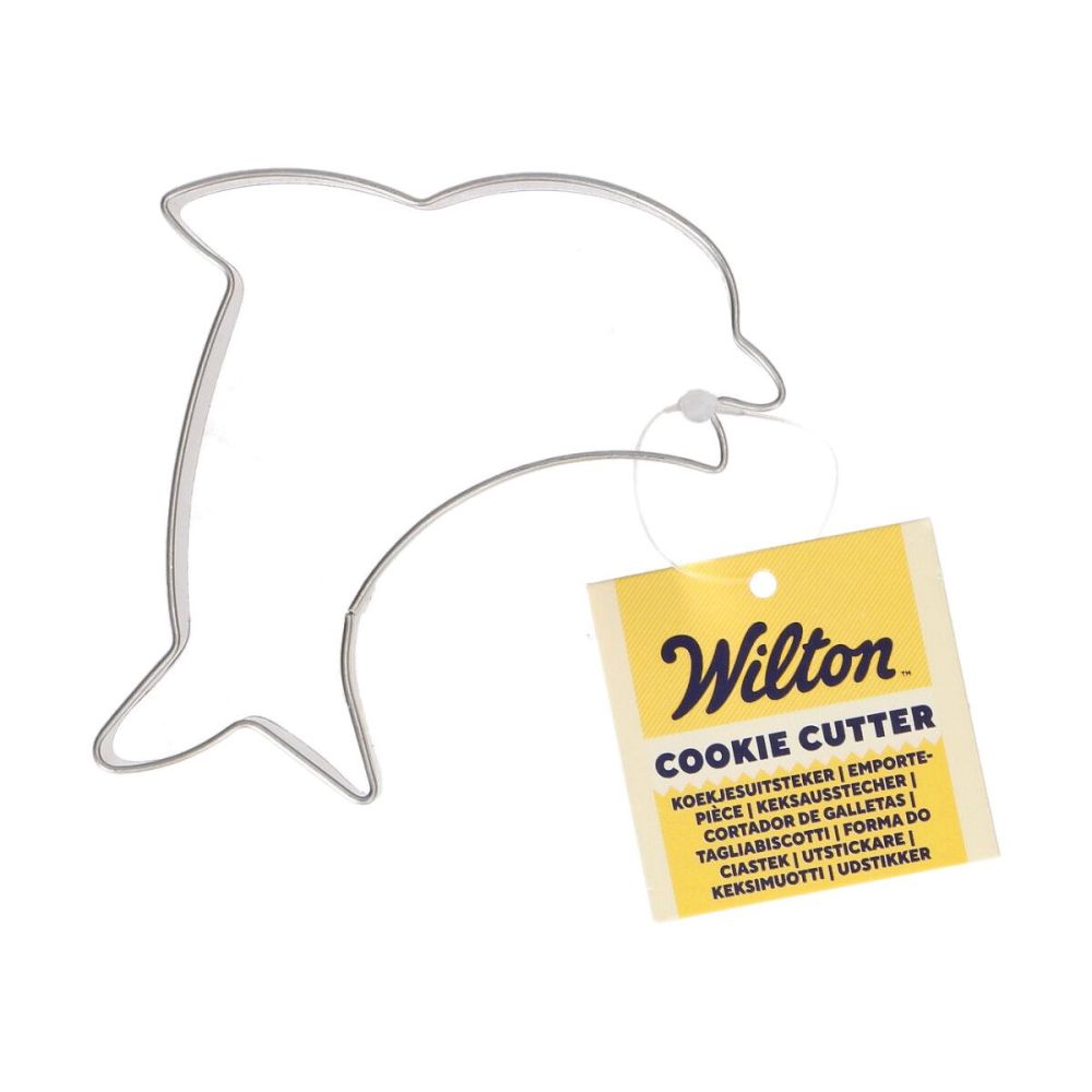 Dolphin cookie cutter - Wilton - 9 cm