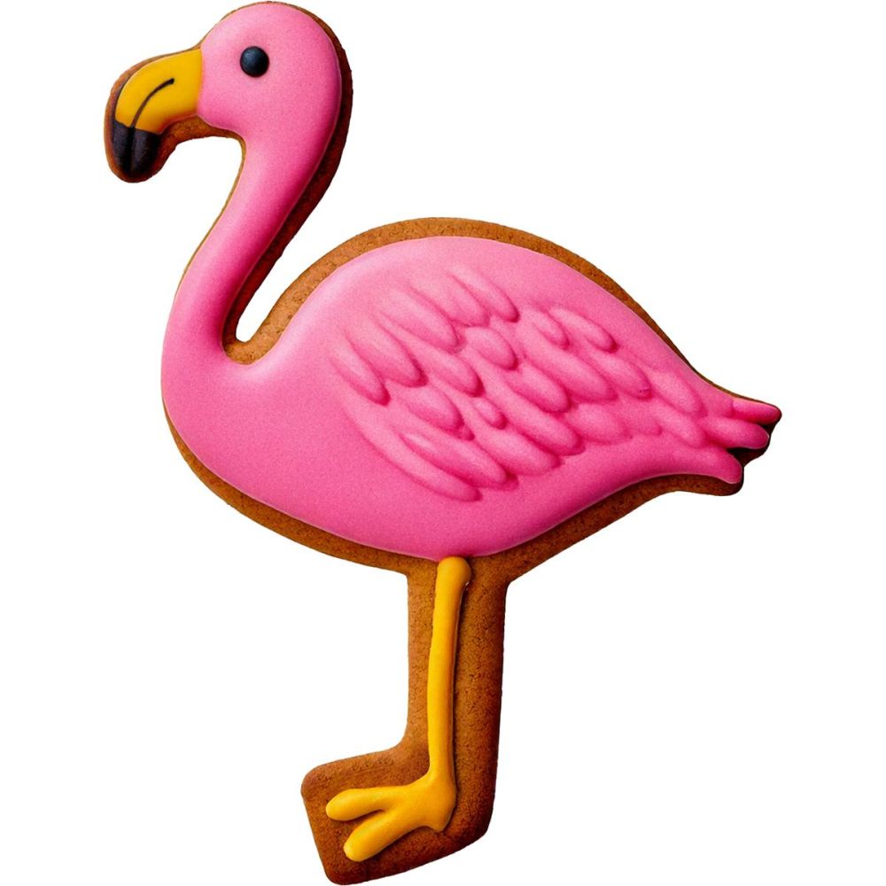 Flamingo cookie cutter - Wilton - 8 cm