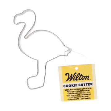 Flamingo cookie cutter - Wilton - 8 cm
