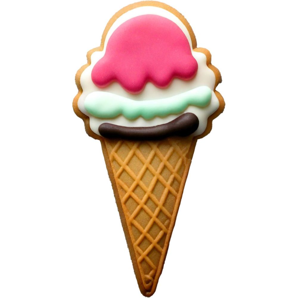 Ice cream cookie cutter - Wilton - 8 cm
