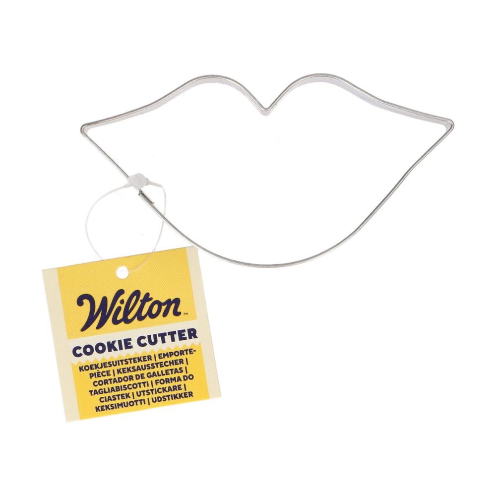 Lips cookie cutter - Wilton - 9 cm