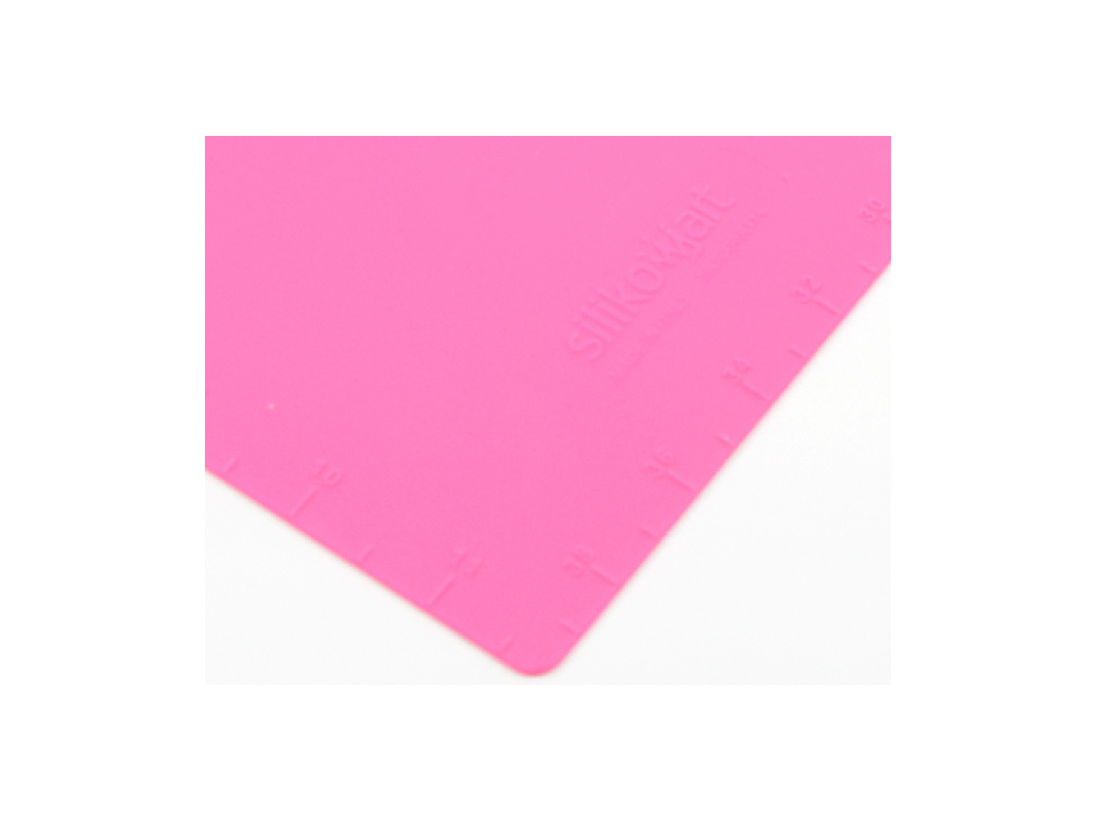 Silicone table - SilikoMart - pink, 30 x 40 cm