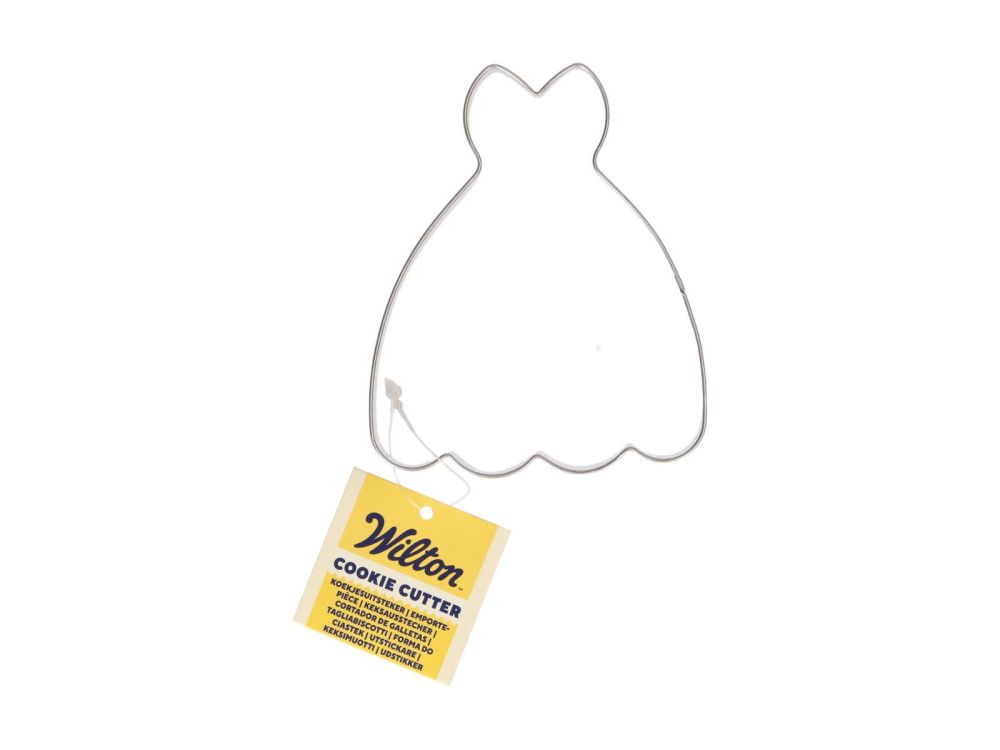 Wykrawacz do ciastek Sukienka - Wilton - 9 cm