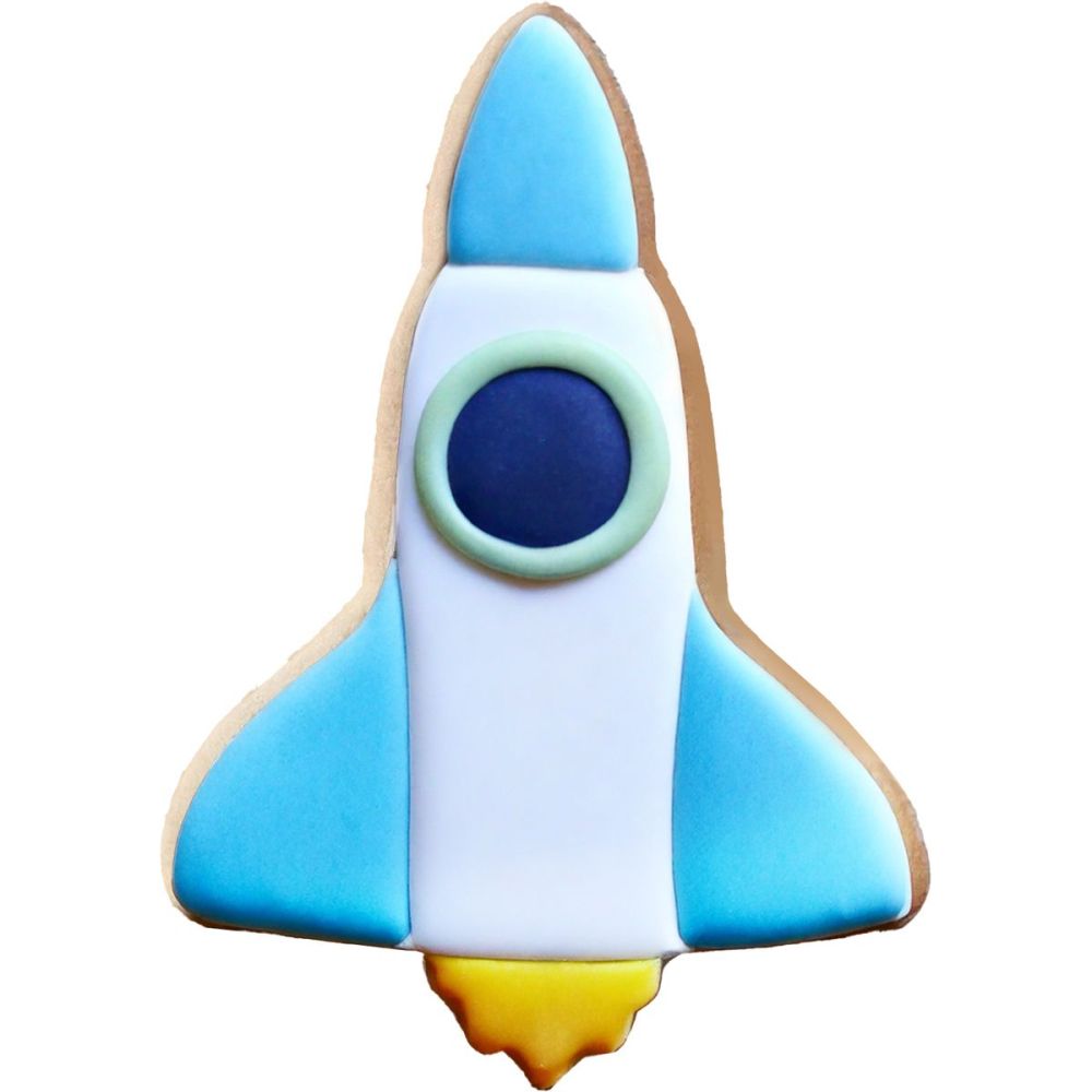 Rocket cookie cutter - Wilton - 7 cm