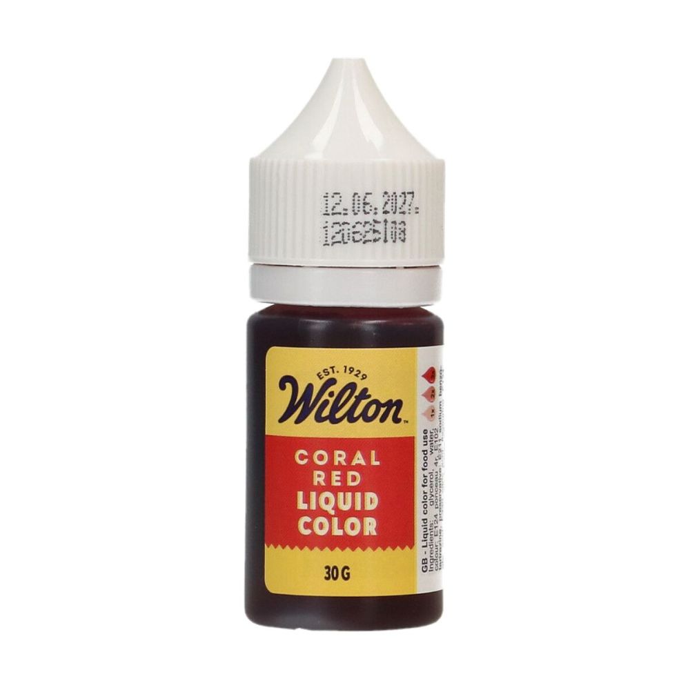 Liquid color - Wilton - Coral Red 30 g