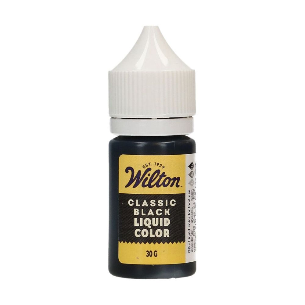 Barwnik spożywczy w płynie - Wilton - Classic Black 30 g