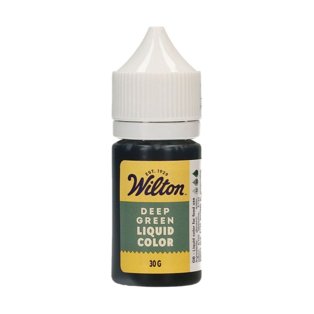Barwnik spożywczy w płynie - Wilton - Deep Green 30 g