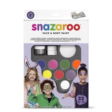 Face Painting Kit Party - Snazaroo - 22 elements