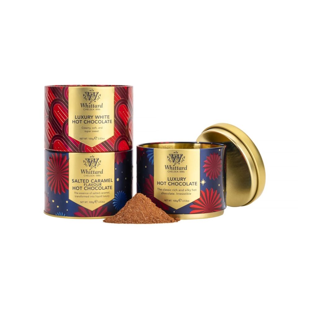 Świąteczny zestaw czekolad w proszku - Whittard - 3 x 100 g