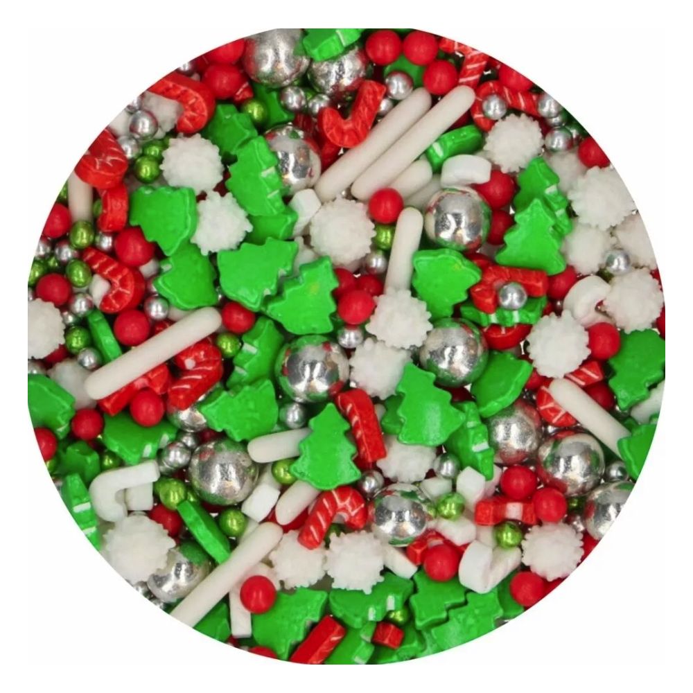 3D Sprinkle Medley Christmas Wishes - FunCakes - 70 g