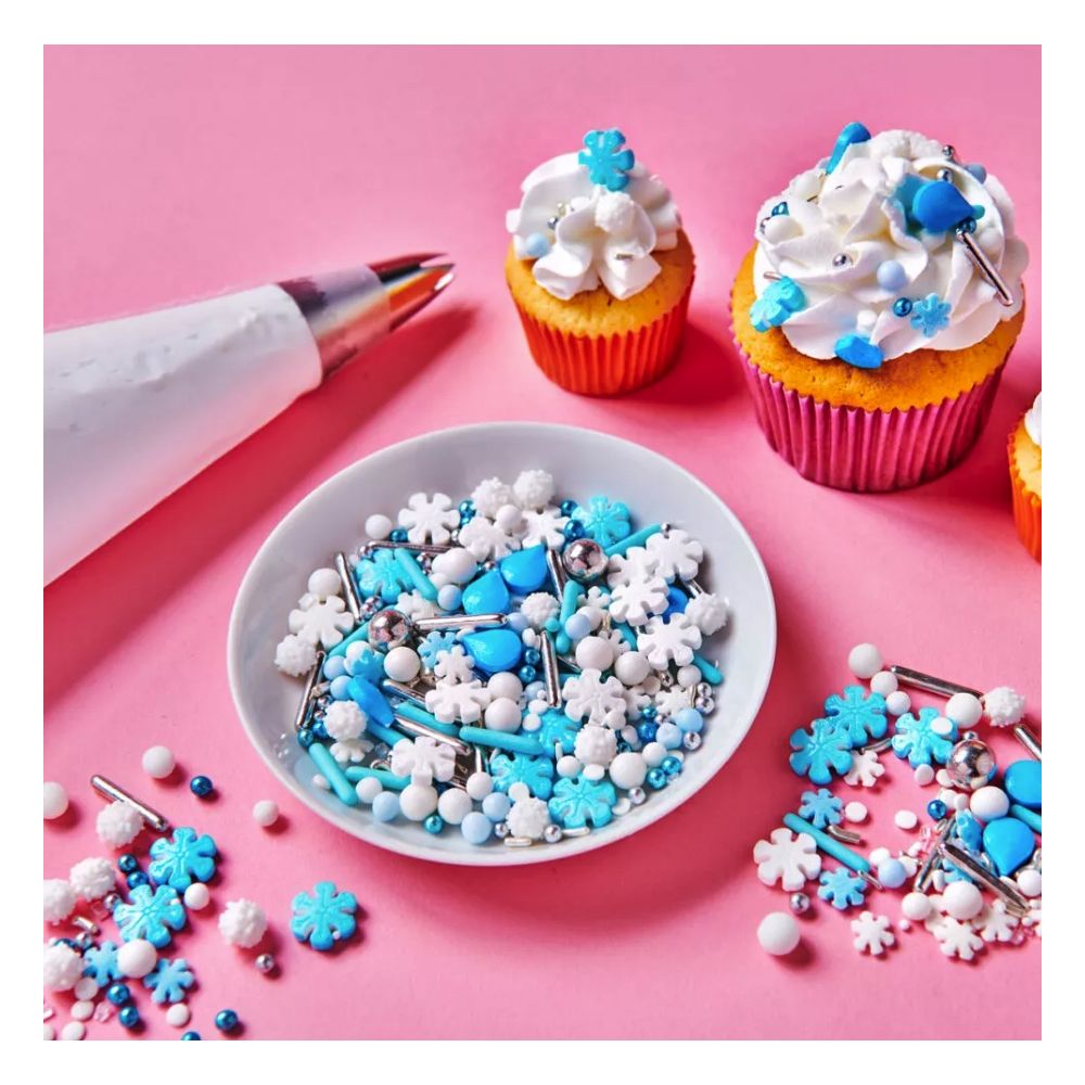 3D Sprinkle Medley Frosty Winters - FunCakes - 70 g