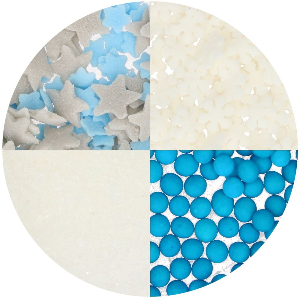Winter Bliss 4 in 1 sprinkles - Wilton - 100 g