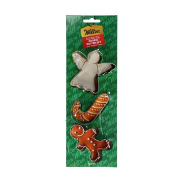 Set of cookie cutters Angel - Wilton - 3 pcs.