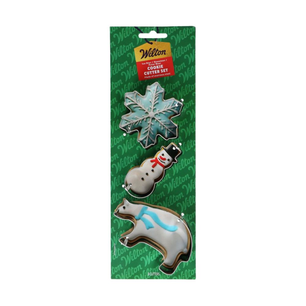 Set of cookie cutters Snowman - Wilton - 3 pcs.