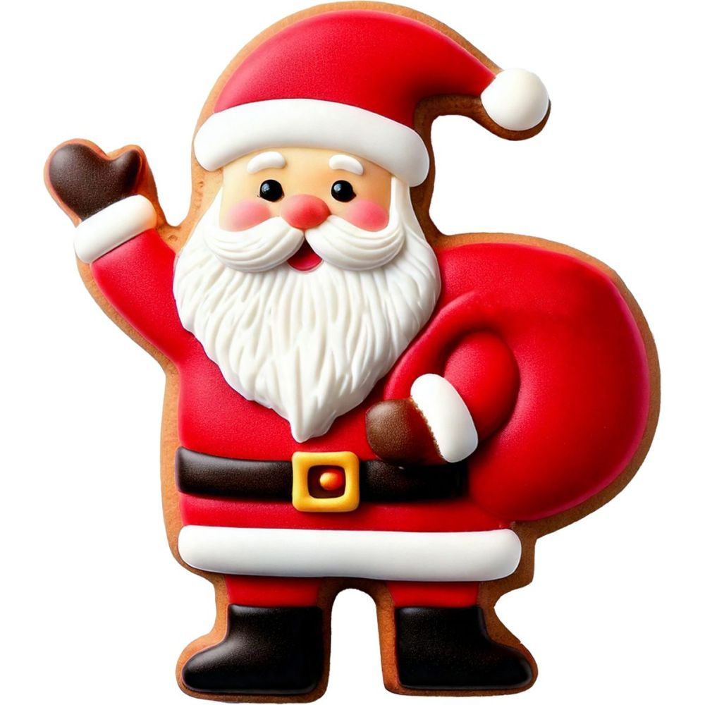 Cookie cutter Santa Claus - Wilton - 10 cm