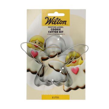 Set of cookie cutters Angel - Wilton - 3 pcs.