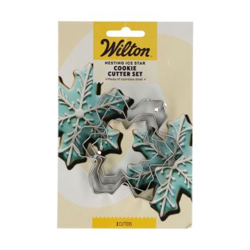 Set of cookie cutters Ice Star - Wilton - 3 pcs.