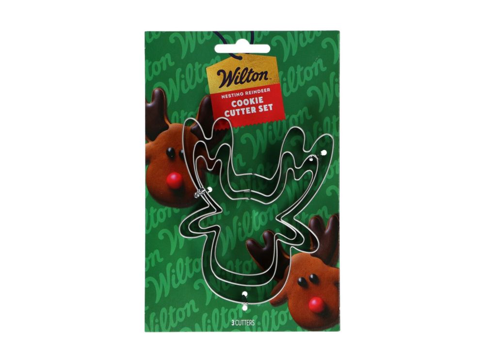 Set of cookie cutters Reindeer - Wilton - 3 pcs.
