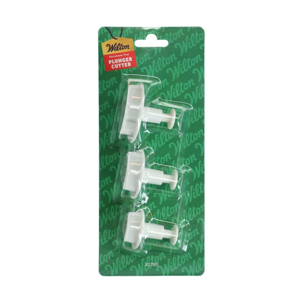 Set of cookie plungers Christmas Tree - Wilton - 3 pcs.