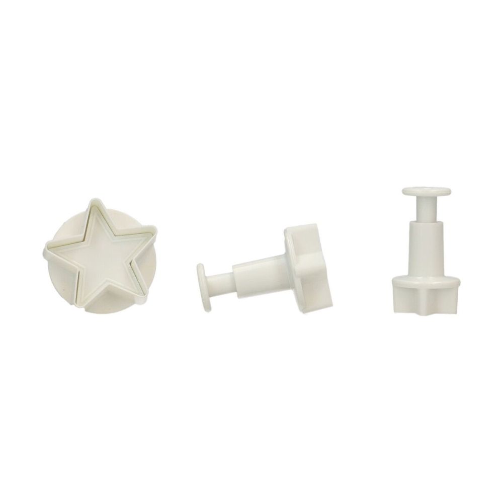 Set of cookie plungers Star - Wilton - 3 pcs.