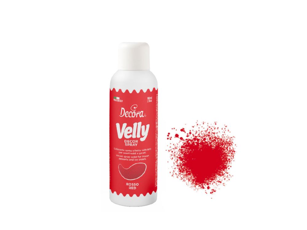 DecorVelly Spray - Decora - Red 100 ml