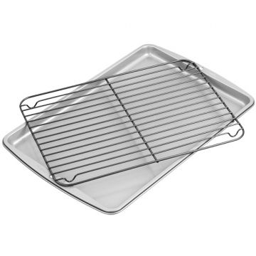 Baking tray with grill -...