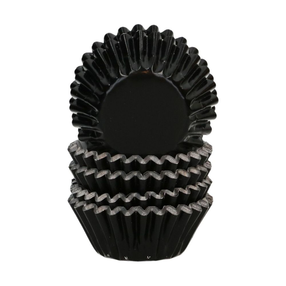 Muffin baking cups - Wilton - Black 3 cm 160 pcs.