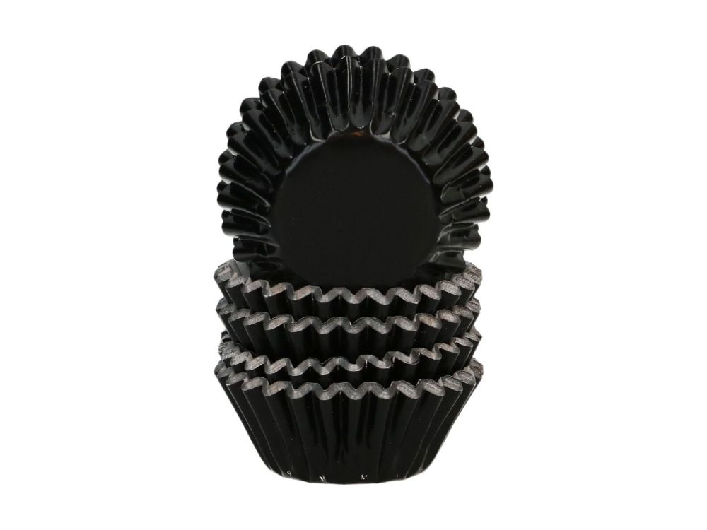 Mini papilotki do muffinek - Wilton - Black 3 cm 160 szt.