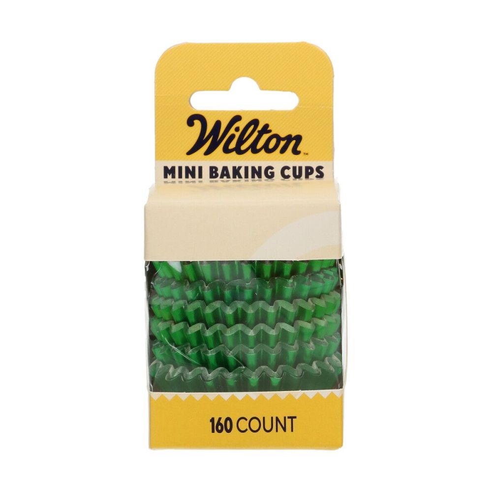 Muffin baking cups - Wilton - Green 3 cm 160 pcs.