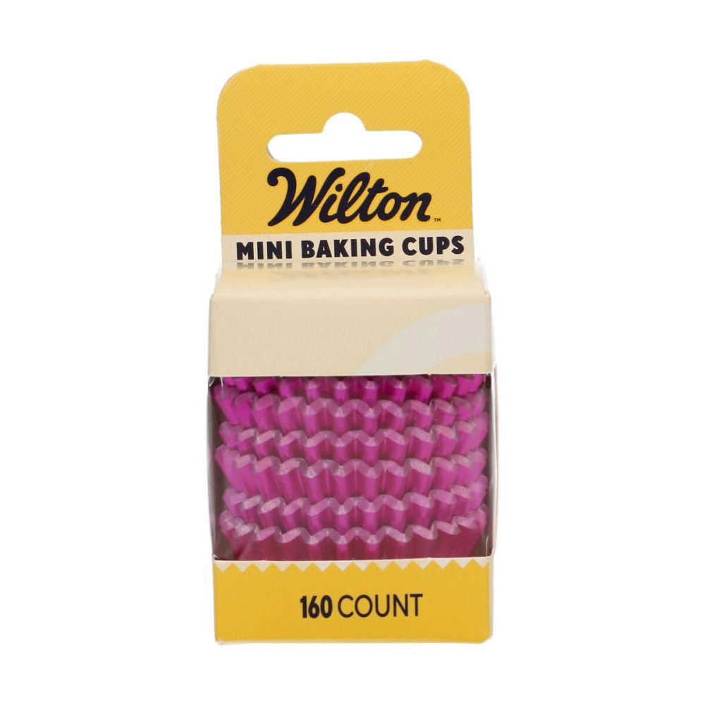 Muffin baking cups - Wilton - Pink 3 cm 160 pcs.